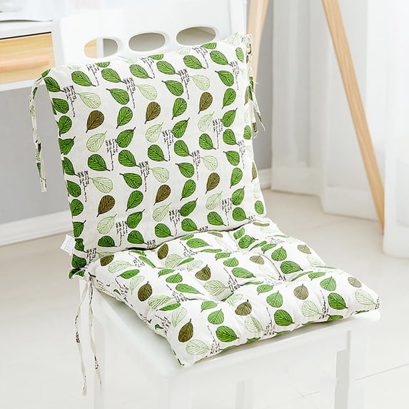 High Back Chair Cushions with Ties,Thickened Office ChairS Seat Cushion,One-Piece Non-Slip Seat Pads for Dining Chair,Soft and Comfortable,Suitable for Garden Benches, Terraces, Porches