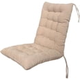 thumbnail image 1 of High Back Chair Seat Cushion Dining/Kitchen/Office Chair Pads with Ties Thickened One-Piece Rocking Chair Cushion, Indoor/Outdoor Furniture Patio Chair Cushion, 1 of 5