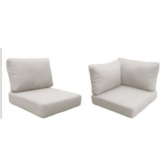 High Back Cushion Set for BARBADOS-10a in Beige