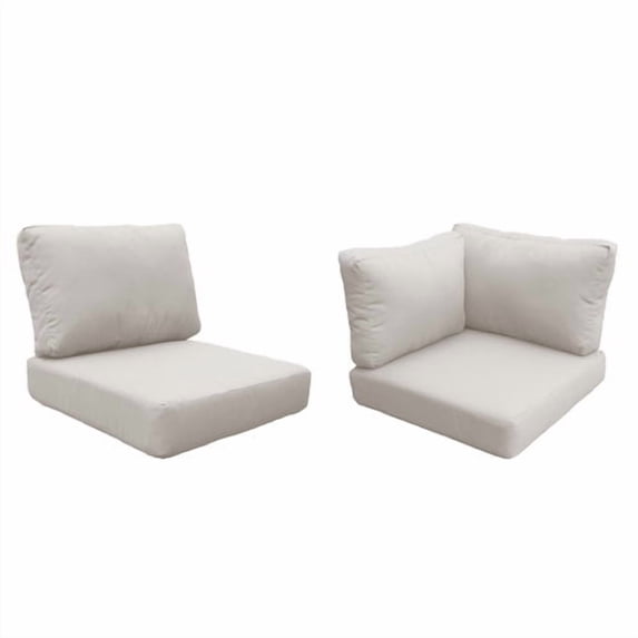 High Back Cushion Set for CAPECOD-06b in Beige