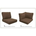 thumbnail image 1 of High Back Cushion Set for CAPECOD-09c in Cocoa, 1 of 7