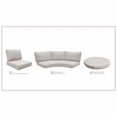 thumbnail image 1 of High Back Cushion Set for FAIRMONT-08e in Beige, 1 of 7