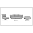 thumbnail image 1 of High Back Cushion Set for FAIRMONT-08e in Grey, 1 of 7