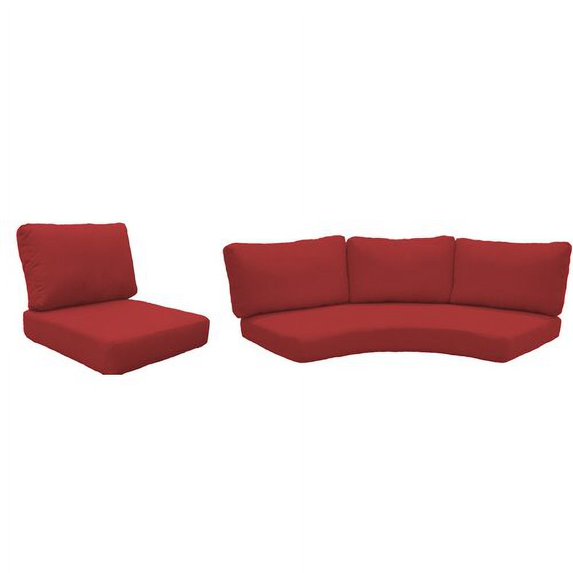 High Back Cushion Set for FAIRMONT-08h in Terracotta