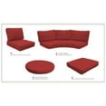 thumbnail image 1 of High Back Cushion Set for FAIRMONT-12a in Terracotta, 1 of 7