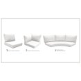 thumbnail image 1 of TK Classics CUSHIONS-FLORENCE-06k-WHITE Cushion Set for Florence-06k, Sail White, 1 of 5