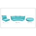 thumbnail image 1 of TK Classics  Florence Foam High-back Cushion Set, 1 of 5