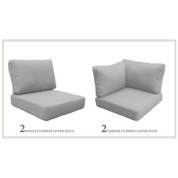 High Back Cushion Set for VENICE-06a-Color:Grey