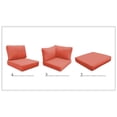 thumbnail image 1 of TK Classics CUSHIONS-VENICE-10b-TANGERINE Cushion Set for Venice-10b, Tangerine, 1 of 5