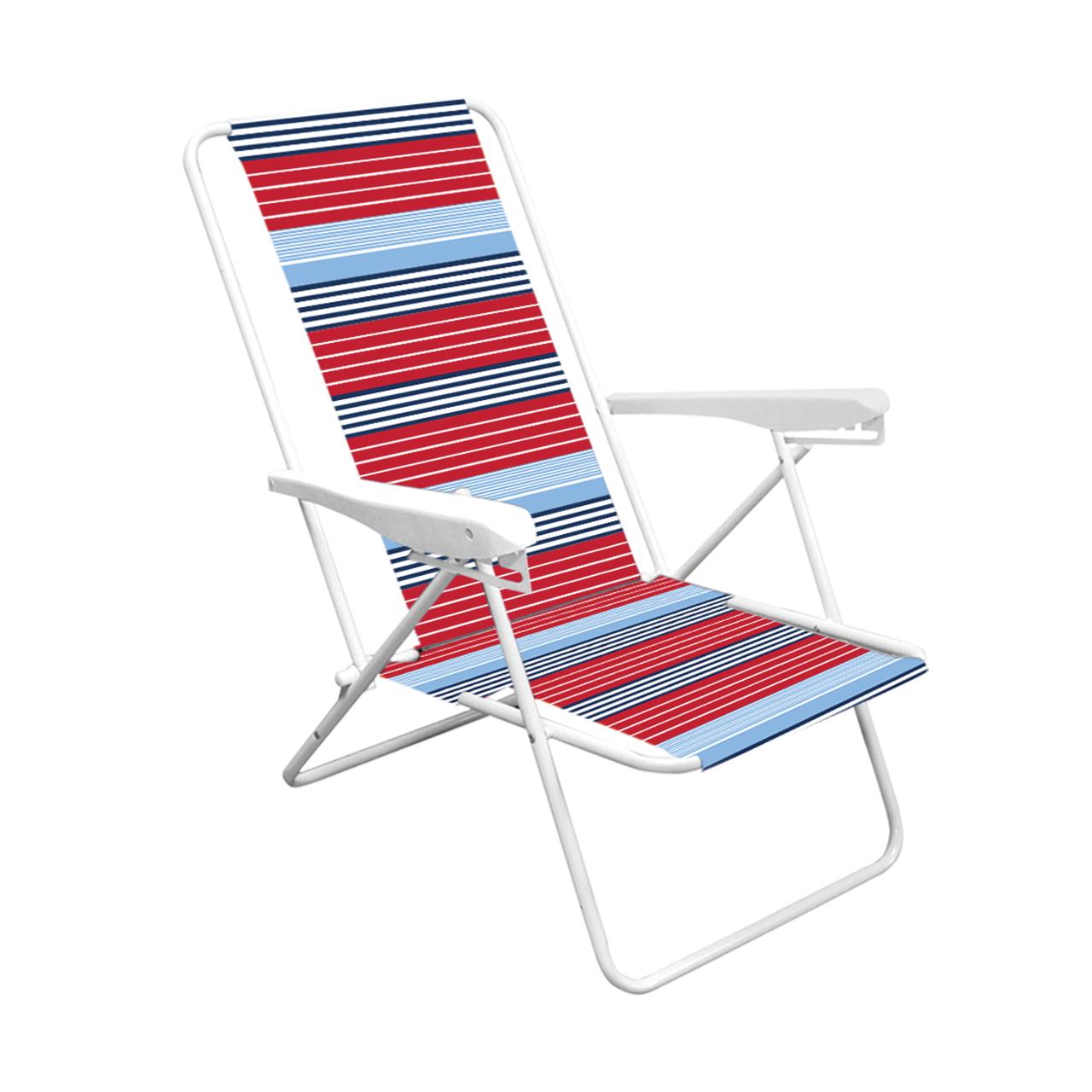 High Back Folding Beach Chair 8 pack