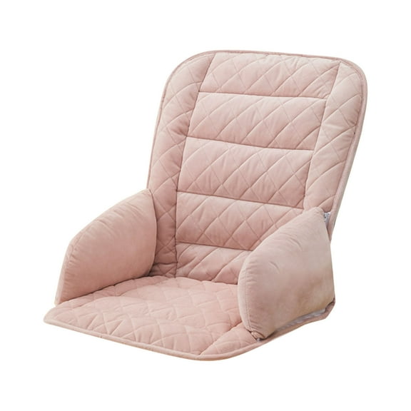 High Back Office Chair Cushion with Non- Base - Thick Seat Pad with Backrest for Desk, Rocking, Dining & Kitchen Chairs