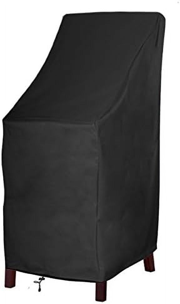 High Back Patio Chair Covers Waterproof Heavy Duty Stackable Outdoor