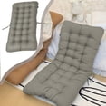 thumbnail image 1 of High Back Patio Chair Cushions, Thick Padded Recliner Cushion, Indoor Outdoor Chair Seat, Cushion Tufted Waterproof Patio Rocking Chair Pads Replacement for Rocking Chairs, Swing Benches, and Sofas, 1 of 8