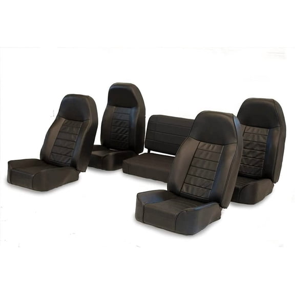 High Back Replacement Seat- Set of 5- Fits Military Humvee