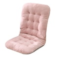 thumbnail image 1 of High Back Rocking Chair Cushion Non Patio Seat Pad with Ties Tufted Design Indoor Outdoor Use, 1 of 4