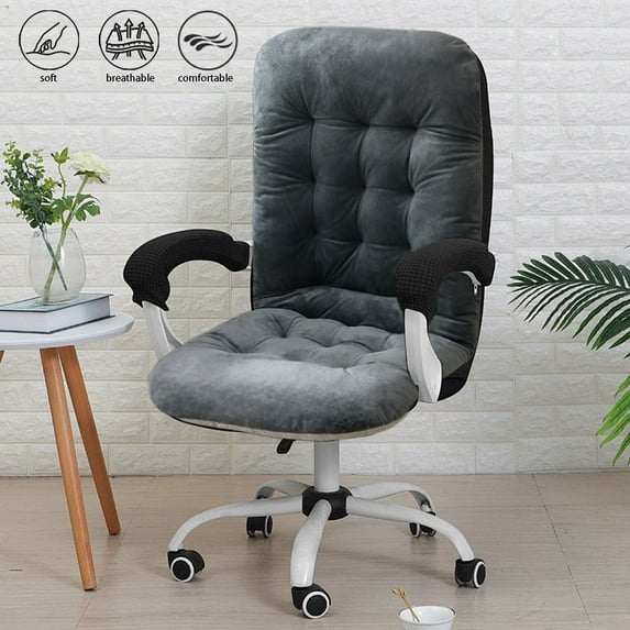 High Back Rocking Chair Cushions with Non Bottom Tufted Patio Seat Pads and Secure Ties for Indoor Outdoor Use