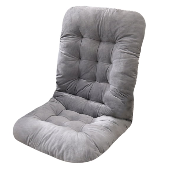 High Back Rocking Chair Cushions with Non Bottom Tufted Seat Pads and Secure Ties for Patio Furniture Indoor Outdoor Use