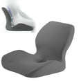 thumbnail image 1 of High Back Support Pillow for Office Chair Fully Support Entire Back for Pain Relief and Comfort - Memory Foam Lumbar Support Pillow for Office Chair,Computer,Recliner, 1 of 8