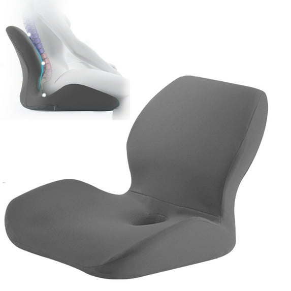 High Back Support Pillow for Office Chair Fully Support Entire Back for Pain Relief and Comfort - Memory Foam Lumbar Support Pillow for Office Chair,Computer,Recliner