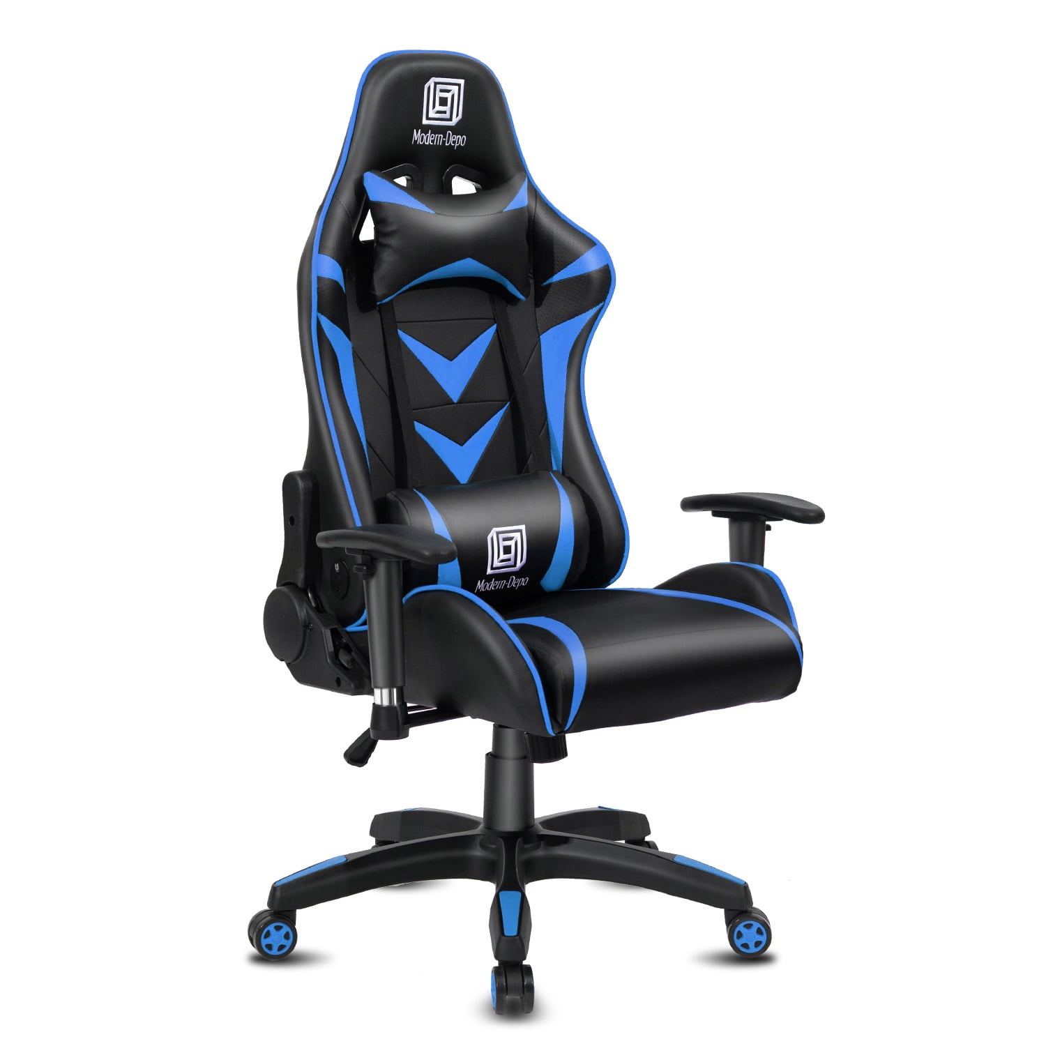 High Back Swivel Gaming Chair Recliner with Bluetooth 4.1 Speakers