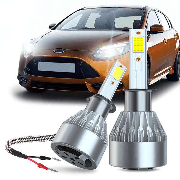 High Beam LED Headlight Bulb - Compatible with 2012 - 2018 Ford Focus 2013 2014 2015 2016 2017