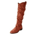 thumbnail image 1 of -High Boots Women's Long Warm Round Thick Sole Autumn Style Boots, 1 of 7