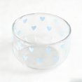 thumbnail image 1 of High Borosilicate Glass Bowl, 500ml/17.6OZ Stylish and Adorable Bowl Set Perfect for Fruit, Snacks, Salad, Milk Transparent Household Breakfast Yogurt Bowl Dining Table Afternoon Tea Dessert Bowl, 1 of 6