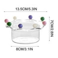 thumbnail image 1 of High Borosilicate Glass Bowl - Colorful Dessert Oatmeal Yogurt Bowl, Heat-Resistant Multipurpose Serving Bowl for Ice Cream, Rice, Condiments, 1 of 2
