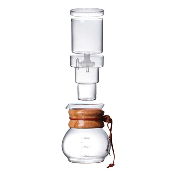 High Borosilicate Glass Coffee Machine Ice Drip Coffee Pot Dripper Pot for Hotel home and Restaurant