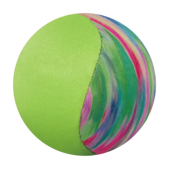 High Bounce Water Skip Ball, 2.2in Polyester Covered TPR Splash Ball for Pool Beach Lake Outdoor Water Games, Soft Elastic Floating Bounce Ball