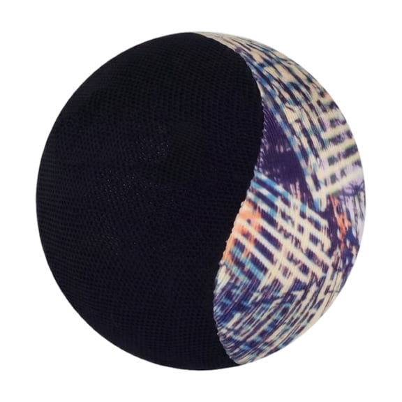 High Bounce Water Skip Ball, 2.2in Polyester Covered TPR Splash Ball for Pool Beach Lake Outdoor Water Games, Soft Elastic Floating Bounce Ball
