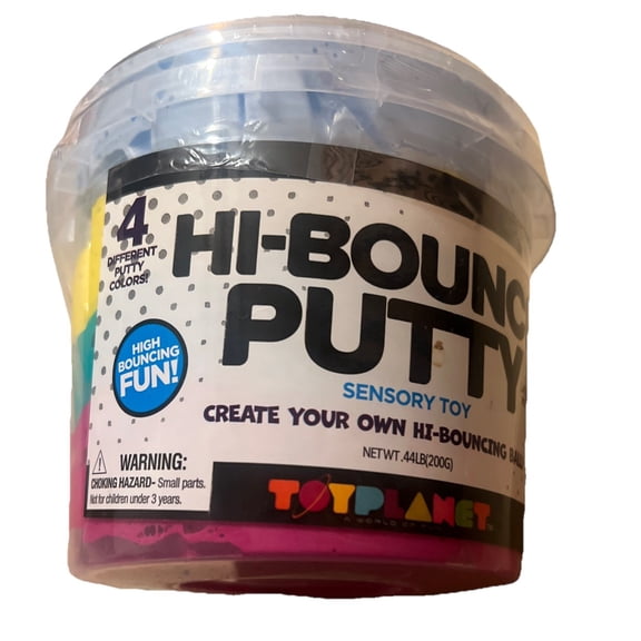 High Bouncing Putty .44 Lb 4 Colors Fun Kids Toy Sensory Play