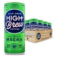 thumbnail image 1 of High Brew Coffee, Cold Brew Coffee, Dark Chocolate Mocha, 8 Fl Oz, Ready-To-Drink (Pack of 12), 1 of 4