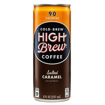 High Brew Cold-Brew Coffee, Salted Caramel, 8 Fl Oz