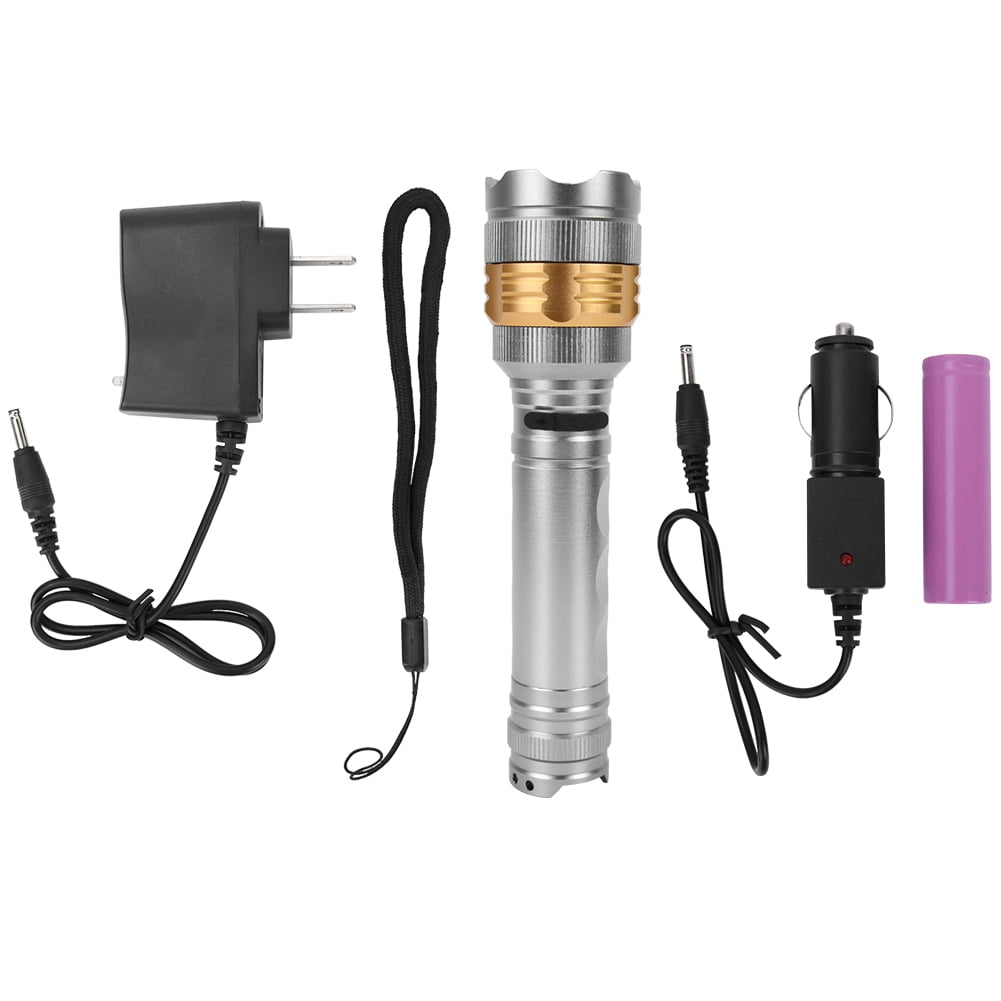 High Bright Hand Held Torch Light Aluminum Alloy Outdoor Flashlight for