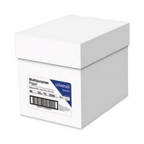 High-Bright Multipurpose Paper, 20 lb Bond Weight, 8.5 x 11, White, 500 Sheets/Ream, 10 Reams/Carton | Bundle of 2