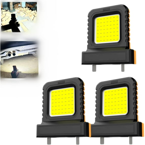 High Brightness Floodlight, 2000 Lumen Cordless LED Work Light, IP67 Waterproof & Magnetic Base, for All 21V Power Tool Batteries
