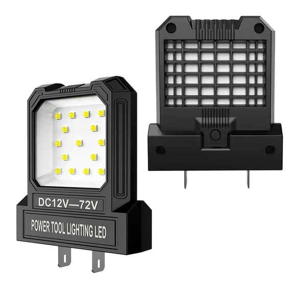 High Brightness Floodlight,for All Power Tool Batteries,Cordless Flood Light,Universal LED Work Lights,Multiple Flood Light for Workshop Garage,Fishing Camping