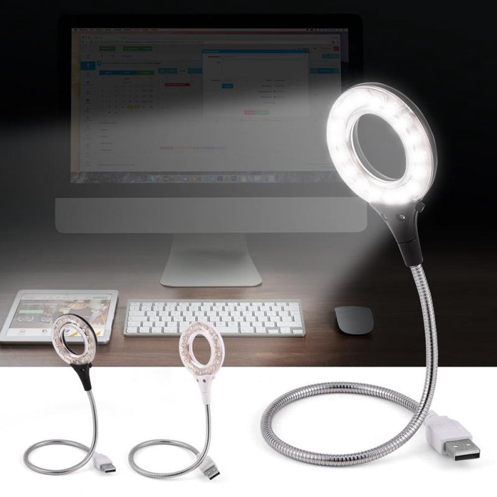 High Brightness LED Desk Lamp, 18-Piece Blubs Set, Adjustable Focus ...
