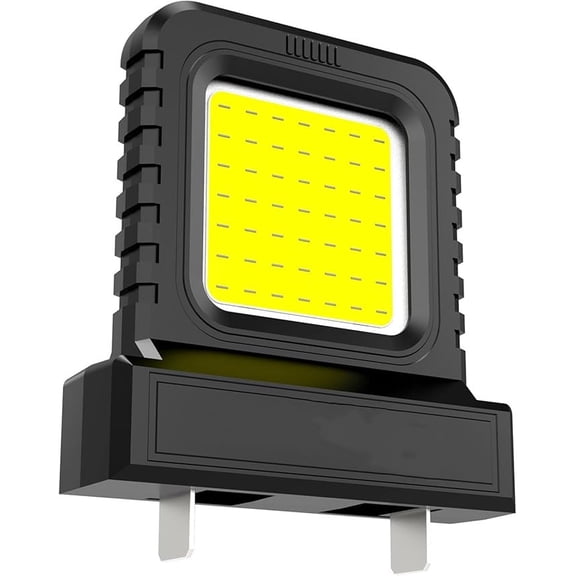 High Brightness LED Floodlight Compatible with Power Tool Batteries for Outdoor Construction and DIY Work Lighting