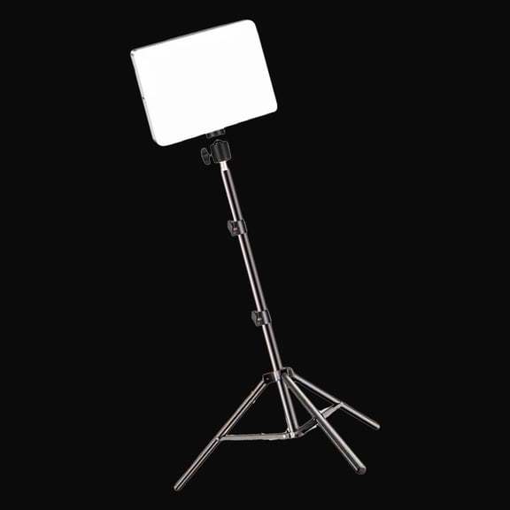 High Brightness LED Photography Light Panel with Tripods Stand for Studio Shootings and Live Streaming
