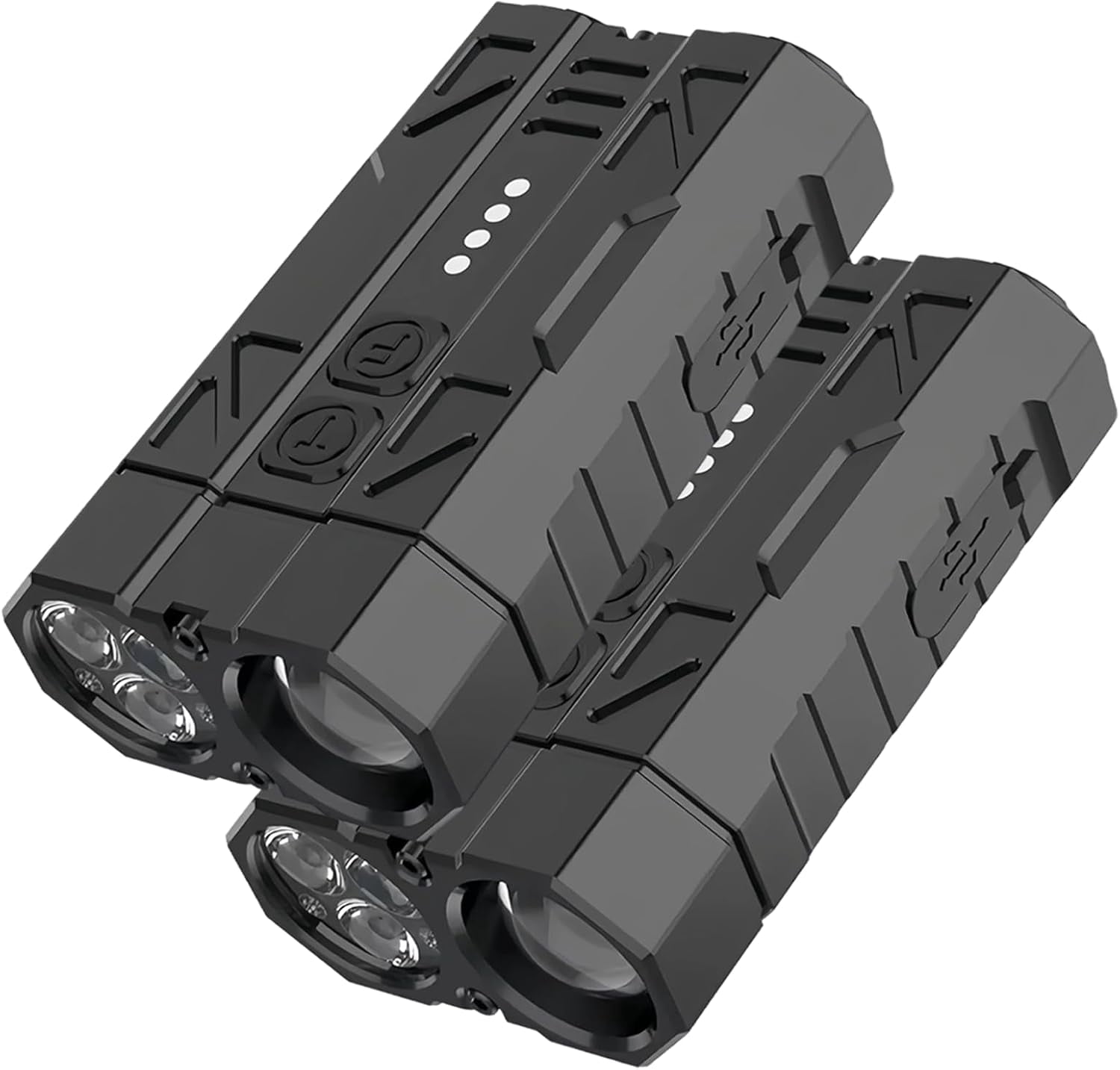 Flashlights Module With Battery High-Brightness Pocket Dual-Module Outdoor Flashlight, EDC Flashlight ...