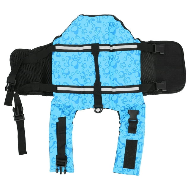 High Buoyancy Dog Swimsuit Adjustable Pet Safety Life Jacket with