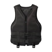 High Buoyancy Life Jacket for Paddle Boarding, Swimming Safety Vest for Water Sports, Fishing Drifting Surfing Life Vest, Adult Life Jacket GearBlack, S