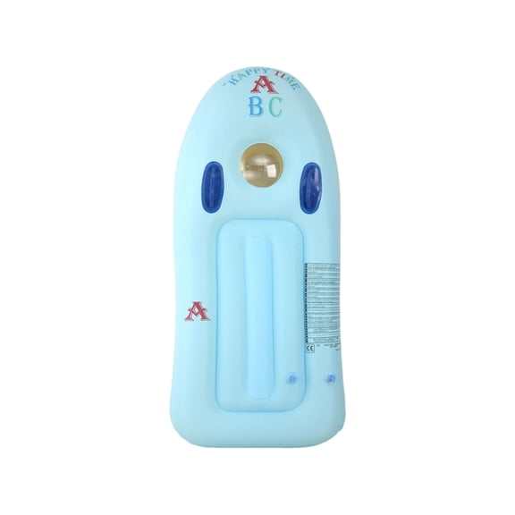 High Buoyancy Portable Body Board with Reinforced Dual Handles Thickened Material Floating Surfboard for Outdoor Water Sports Beach Adventure and Vacation Fun Gear