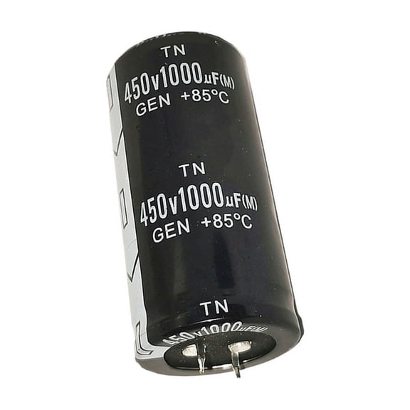 Snapping in Aluminum Electrolytic Capacitors 450V 1000uF High Voltages for Bus Filtering in Power Supplies Inverters and Sound Amplifiers