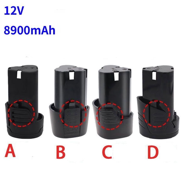 High Capacity 12V 8900mAh Universal Rechargeable Battery for Power Tools Electric Screwdriver Electric Drill Li-ion Battery