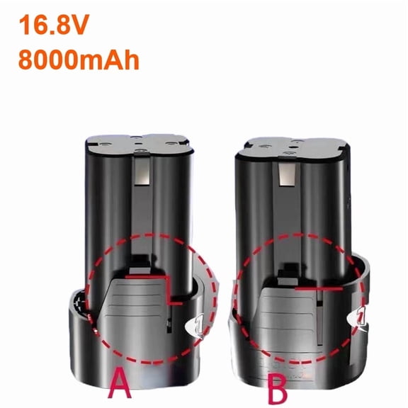 High Capacity 16.8V 8000mAh Universal Rechargeable Battery for Power Tools Electric Screwdrivers Li-ion Battery