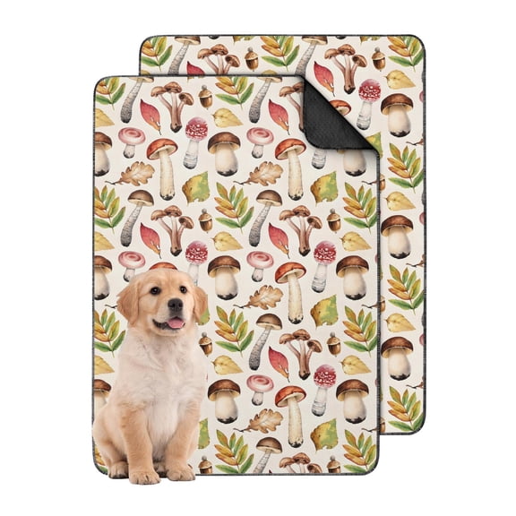 High Capacity 24" x35" Washable Dog Pads for Training, Reusable Pee Pads with Quick-Dry Technology and Attractive Prints
