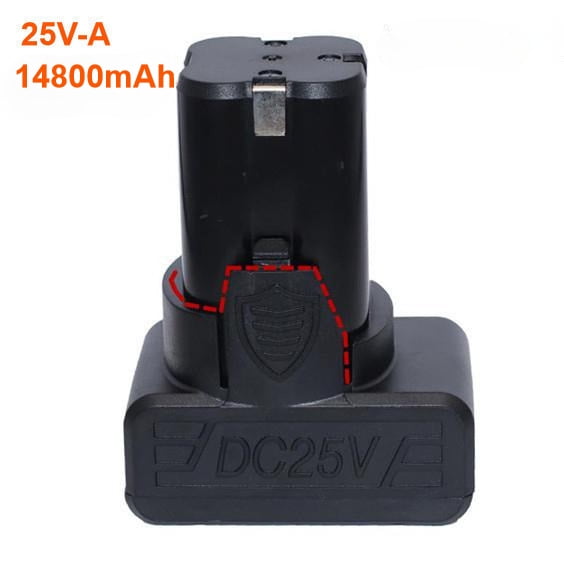 High Capacity 25V 14800mAh Universal Rechargeable Battery for Power Tools Electric Screwdrivers Li-ion Battery